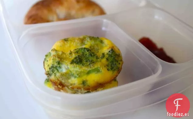 Quiche Sin Corteza En Una Taza Receta De Lata De Muffins
