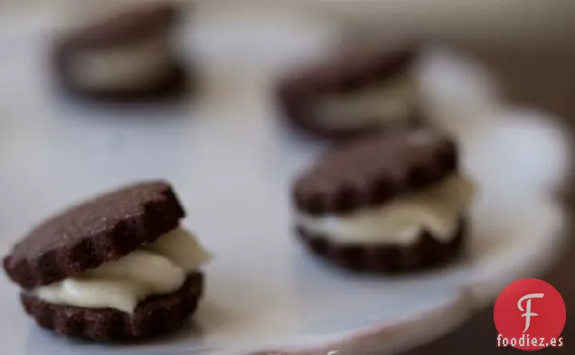 Receta de Galletas de Navidad de Chocolate Mentolado