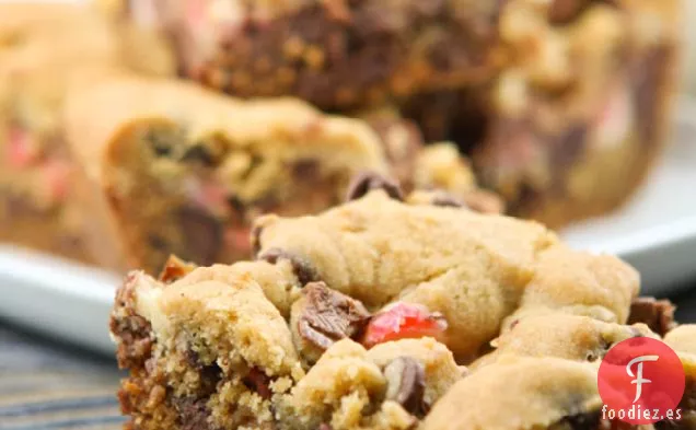 Blondies Twixie de Queso Crema