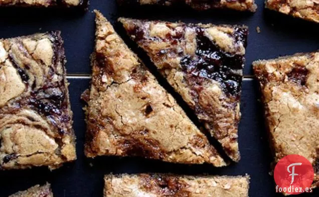 Brownies Rubios Quebradizos Y Confitados