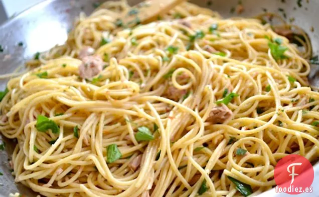 Pasta de Atún y Pimiento Rojo