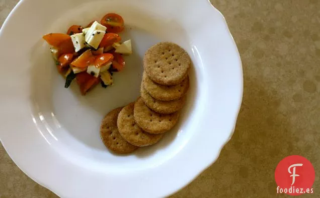 Galletas de Queso Parmesano con Harina de Maíz Picante