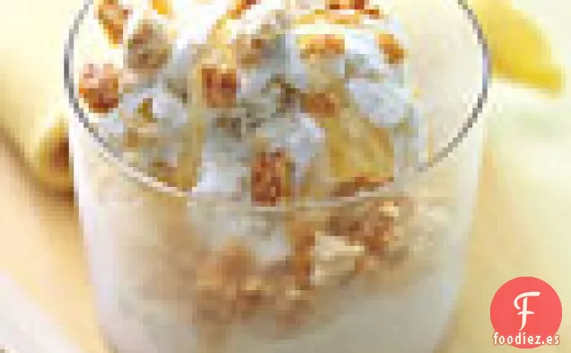 Helado De Vainilla Con Caramelos De Sésamo Y Halvah