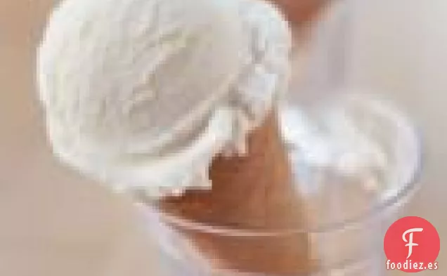 Helado de Vainilla al estilo de Filadelfia