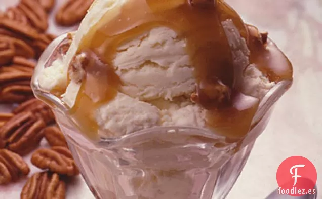 Rico Helado de Vainilla