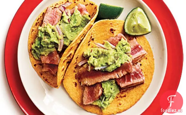 Tacos de Atún y Guacamole