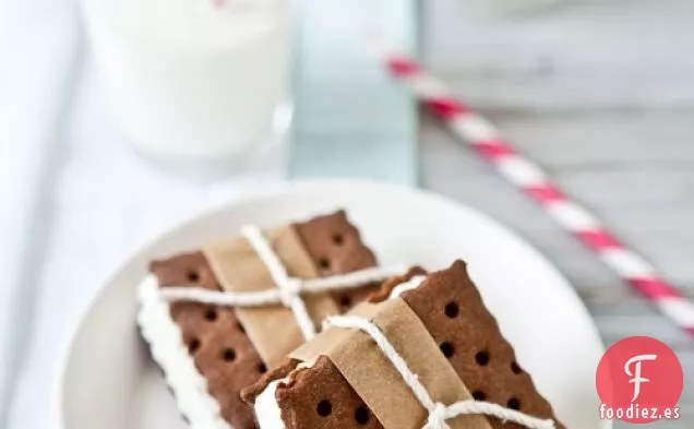 Sándwiches de Helado de Vainilla