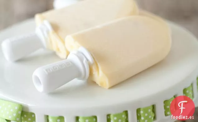 Helados De Duraznos Y Crema
