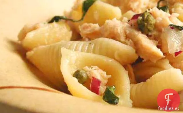 Conchas de Pasta con Atún Toscano