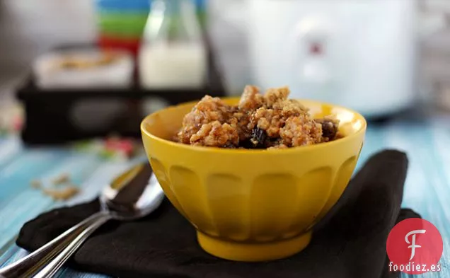 Harina de Avena Cocinada a Fuego Lento Durante la Noche
