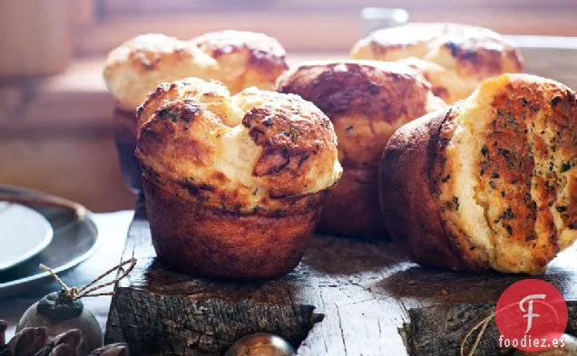 Popovers De Nuez Moscada Y Pimienta Negra