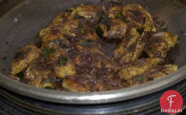 Alitas de Pollo Con Miel Y Pimienta Negra