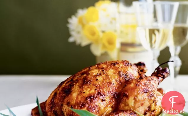 Pollos Asados con Pimienta Negra y Glaseado de Arce