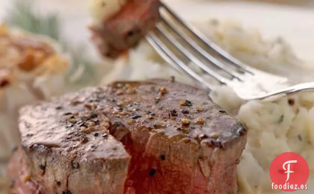 Filete Mignon con Salsa de Mostaza a la Pimienta