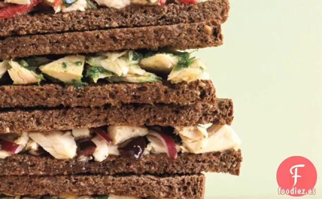 Sandwich de Atún con Perejil, Alcaparras y Limón