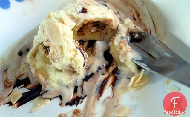 Helado de Aceite de Almendra de Ciruela
