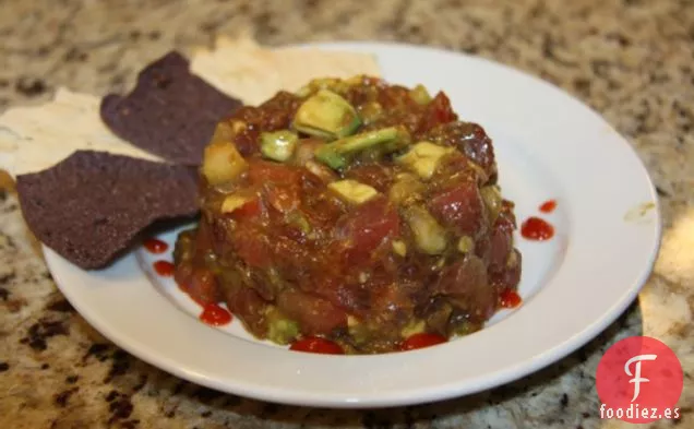 Pinchos de Atún Ahi