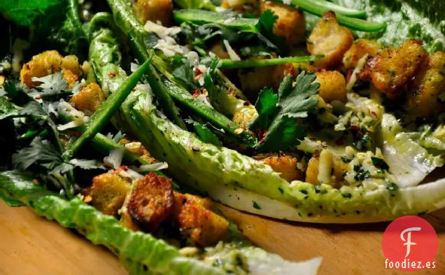 La Mejor Ensalada César Básica