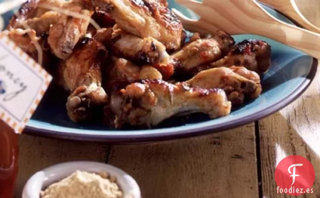 Alitas de Pollo con Miel