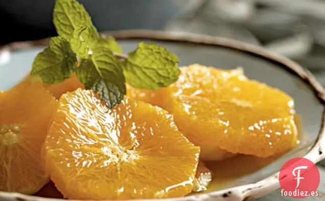 Rodajas de Naranja con Miel y Agua de Azahar