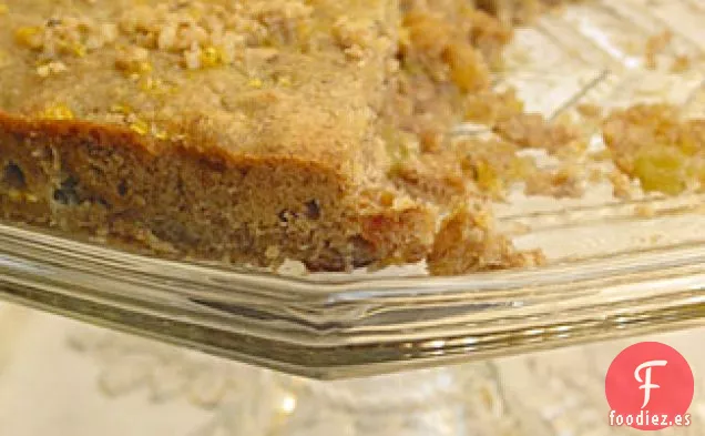 Pastel De Limón Y Nuez Meyer Con Jarabe De Miel