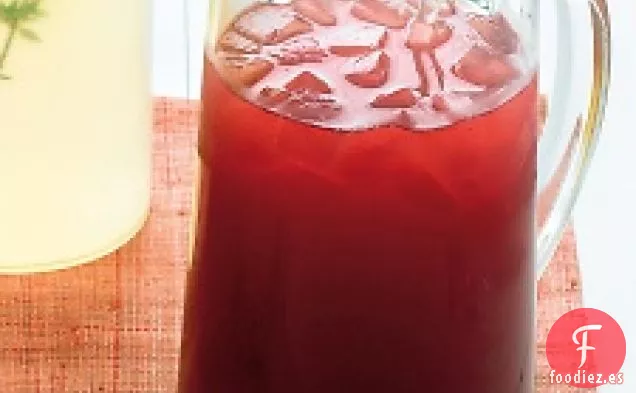 Té Helado de miel de Hibisco
