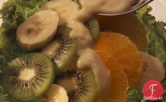 Ensalada De Frutas De Invierno Con Aderezo De Naranja Y Miel