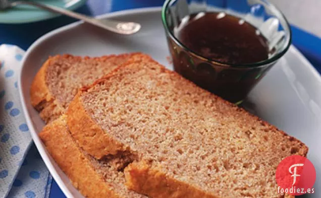 Pan De Suero De Mantequilla Con Miel Especiada