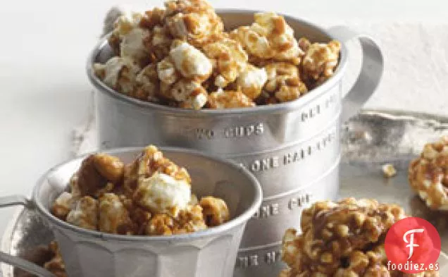 Bolas de Maíz con Caramelo de Miel