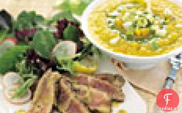 Ensalada César con Atún a la Parrilla a la Pimienta