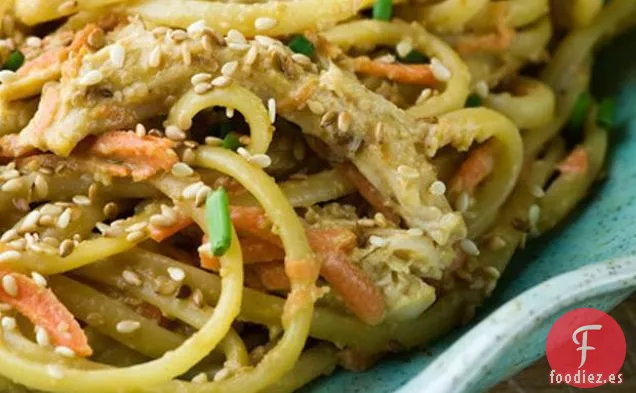 Fideos De Pollo Y Sésamo