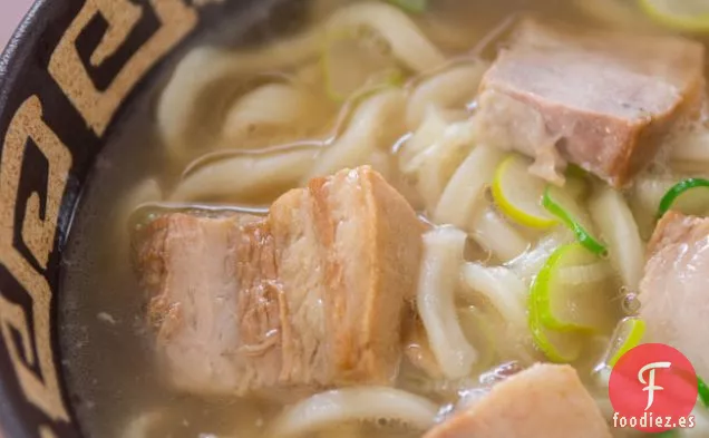 Buta Udon (udon Con Carne De Cerdo Estofada)