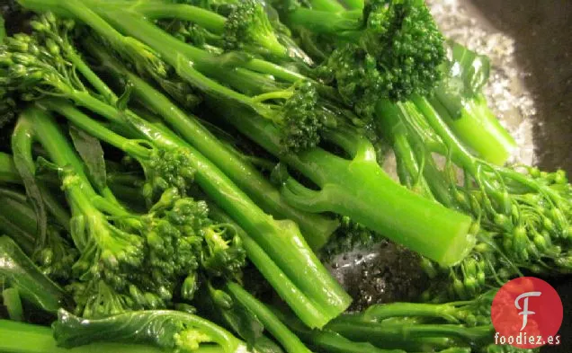 Receta de Broccolini al estilo asiático