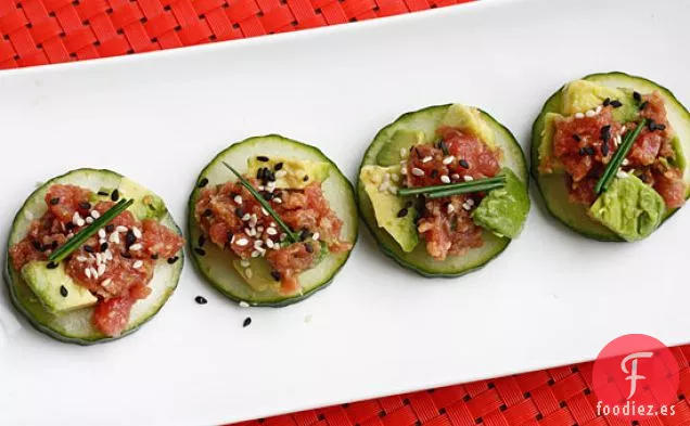 Tartar de Atún Crujiente y Picante