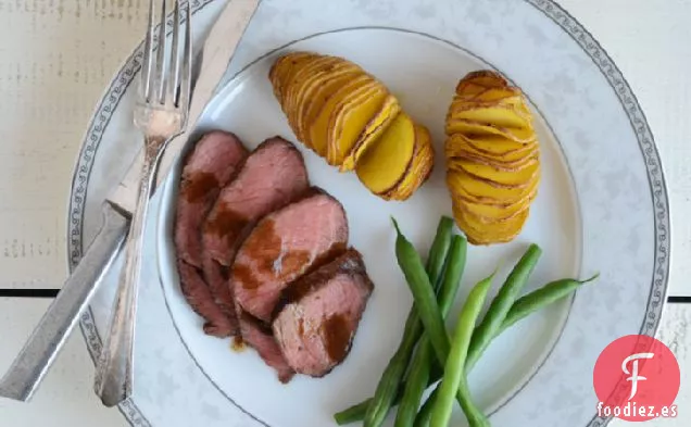 Solomillo Con Especias Asado Para Dos