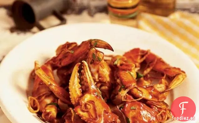Cangrejo Agrietado con Salsa de Tamarindo