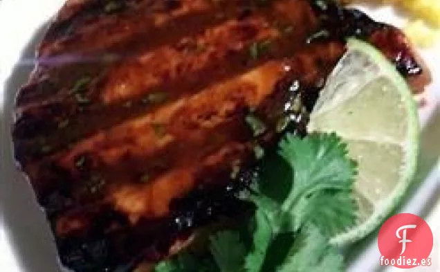 Filetes de Atún Tropical a La Parrilla