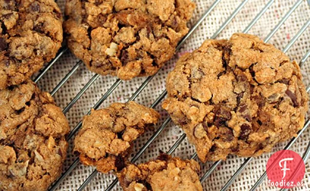 Galletas con Chispas de Chocolate de Mezquite