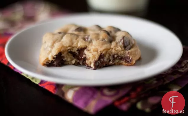 Galletas Grandes con Chispas de Chocolate