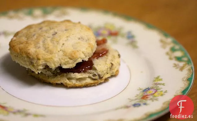 Galletas de Crema Agria de Nuez