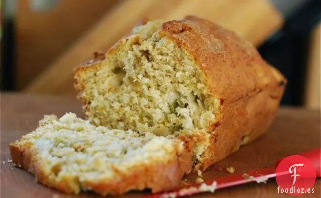 Pan de Naranja y ruibarbo