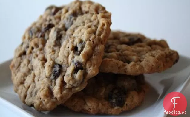 Galletas de Avena con Especias y Pasas