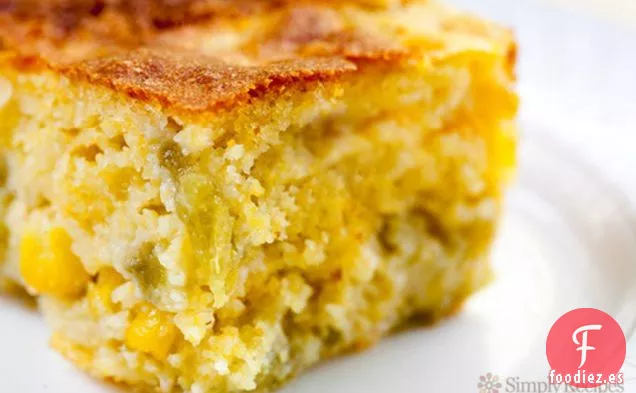 Pan de Maíz de Chile Verde
