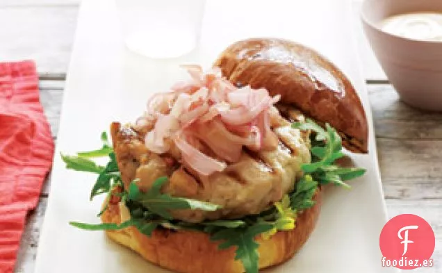 Hamburguesas De Atún Y Jengibre