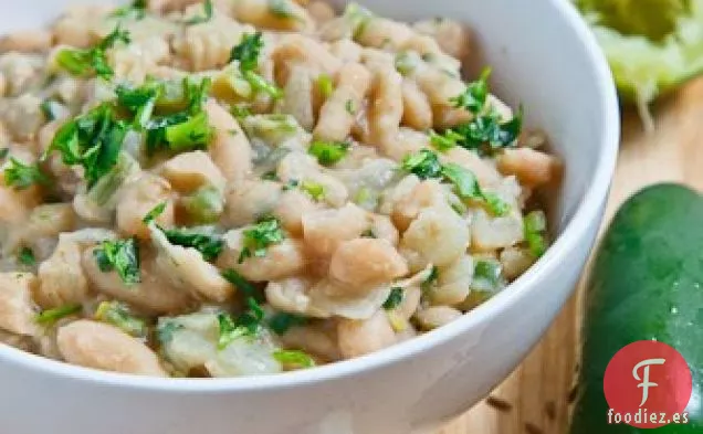 Frijoles Refritos de Cilantro y Lima