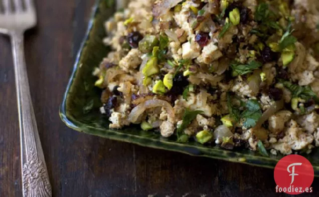 Receta de Revuelto de Tofu Garam Masala