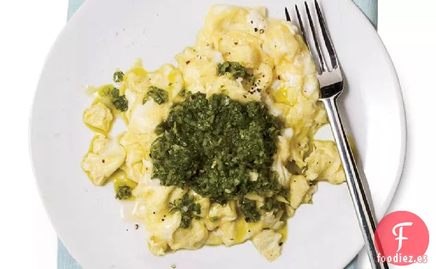 Chile-Pesto de Cilantro