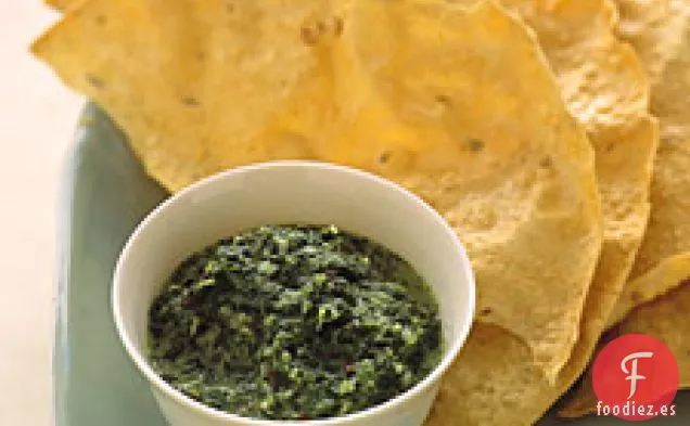 Salsa De Cilantro Con Coco Y Lima