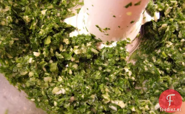 Adobo De Perejil, Cilantro Y Salsa Para Mojar