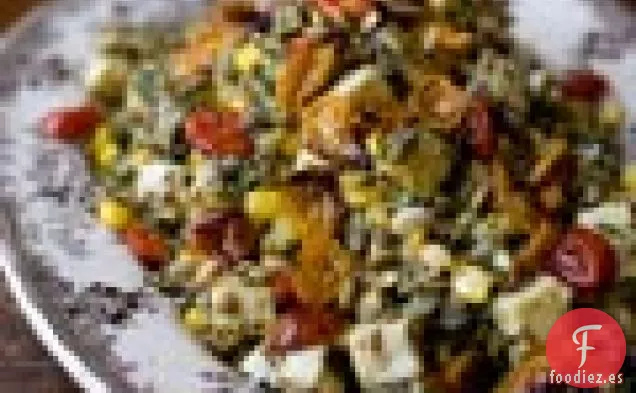 Ensalada de Pasta con Yogur de Sésamo